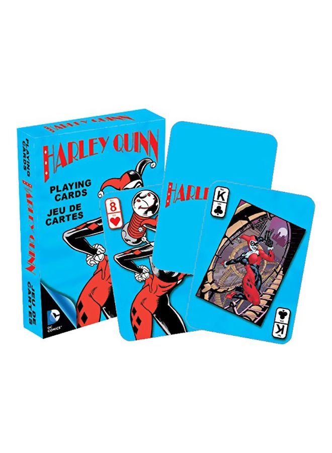 Aquarius DC Comics Harley Quinn Playing Card Game 52329  - Image 1