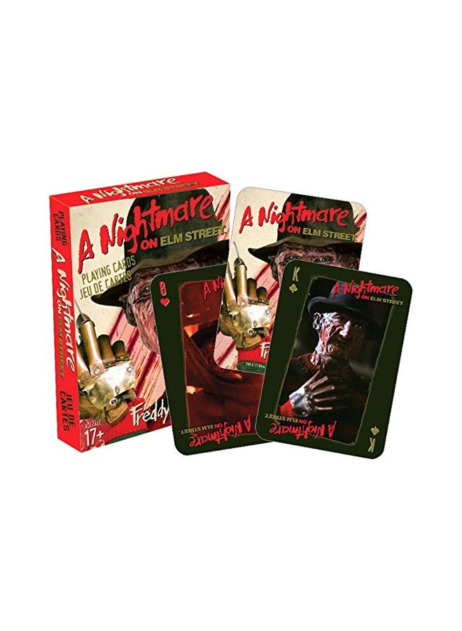 Aquarius Nightmare On Elm Street Playing Card Deck 52320 