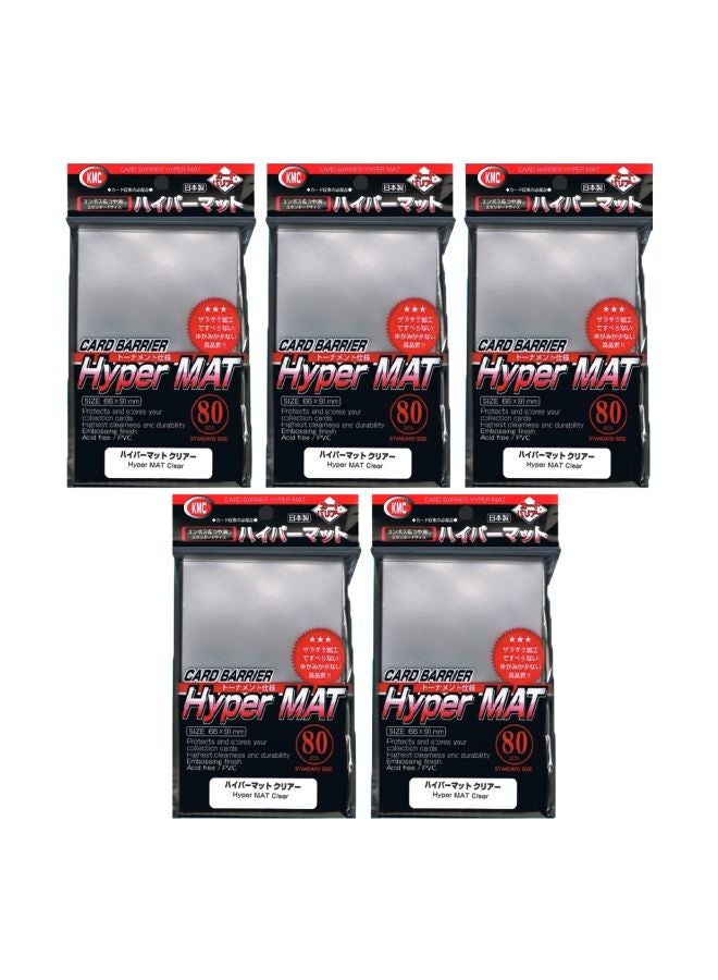 KMC - Hyper Matte Sleeve, Pack Of 400 - Image 1