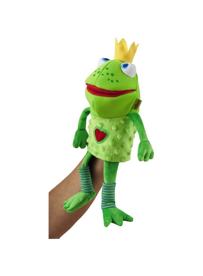 HABA Frog King Glove Puppet Toy 301263  - Image 2