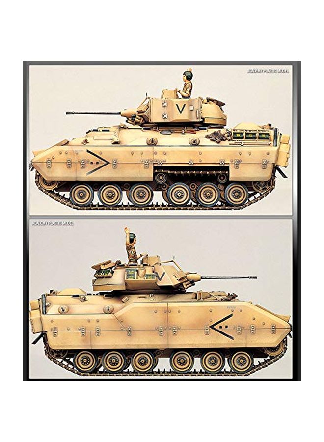 أكاديمي مودلز نموذج دبابة برادلي M2 طراز 13237 أصفر - Image 3