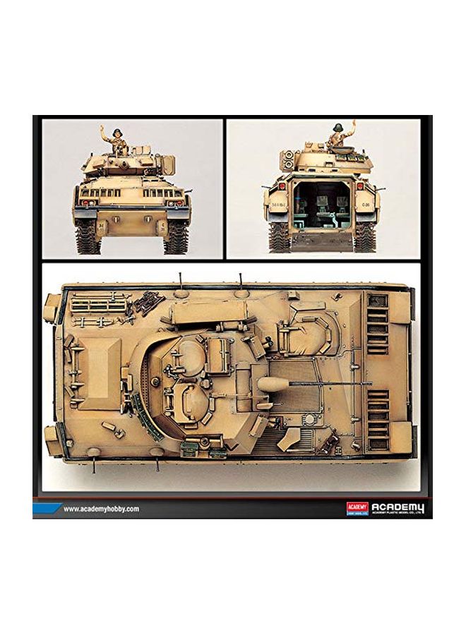أكاديمي مودلز نموذج دبابة برادلي M2 طراز 13237 أصفر - Image 4