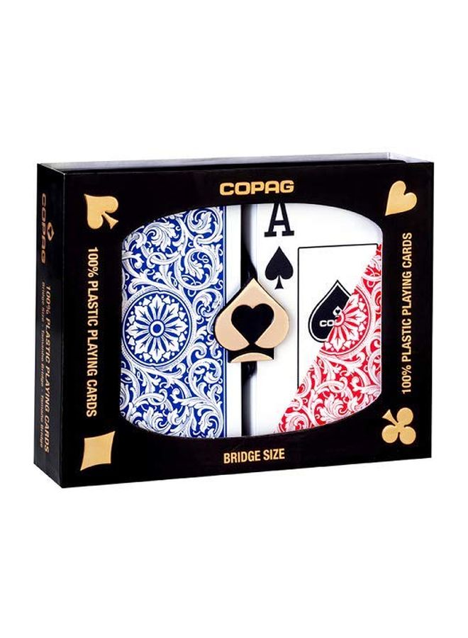 Copag 2-Piece Plastic Playing Cards 10-B5973J - Image 3