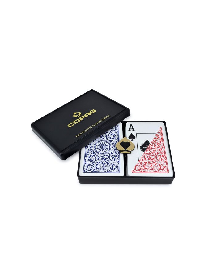 Copag 2-Piece Plastic Playing Cards 10-B5973J - Image 2