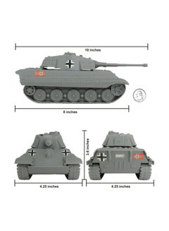 German King Tiger Toy Tank 49999 Grey - v1579702972/N33526884A_2