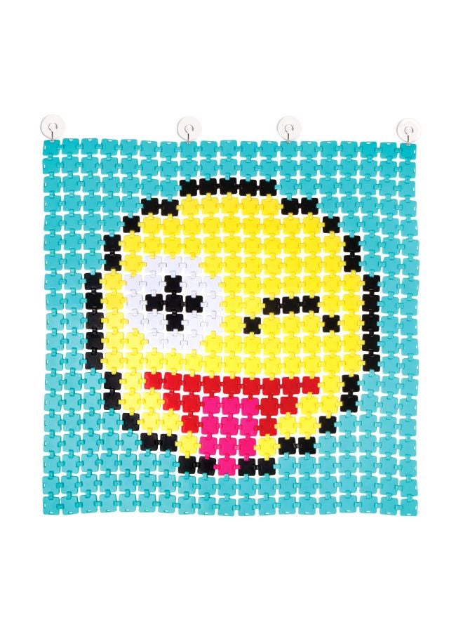 Znapeez! 1045-Piece Construction Tiles Emoji Wall Hanging Set 64645 