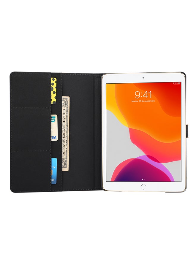 ENKAY Stand Folio Cover Leather Smart Cover For Apple iPad10.2 inch Black - Image 4
