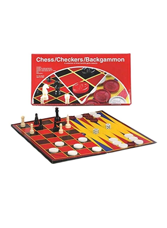 Pressman 3-In-1 Board Game PRE111312  - Image 1