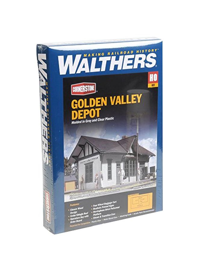 Walthers, Inc. Golden Valley Depot Building Kit 933-3532  - Image 1