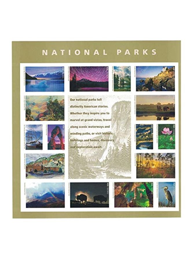 USPS National Parks Postage Stamp  - Image 1