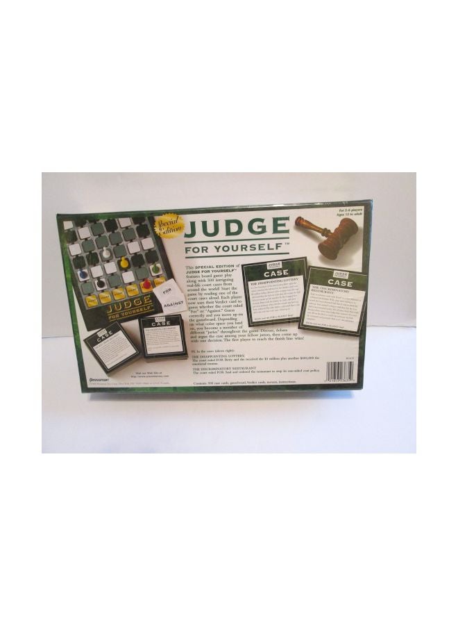 Pressman Judge For Yourself Board Game 633606 - Image 2