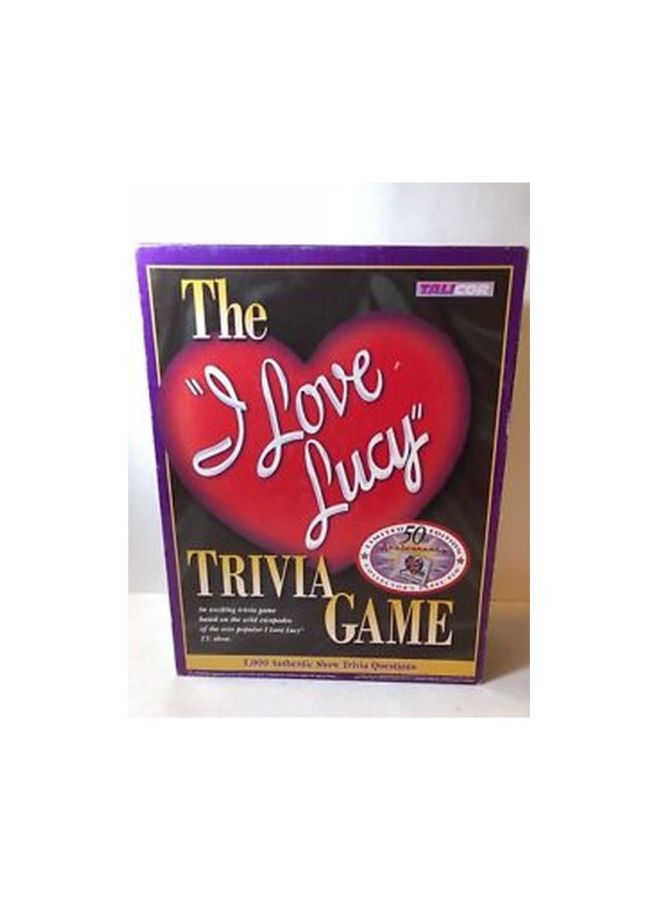 تالي كور اللعبة اللوحية The I Love Lucy Trivia طراز 1480 - Image 2