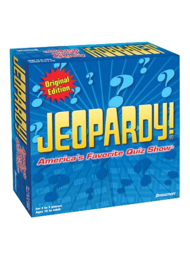 Pressman Jeopardy Quiz Game 5454-06
