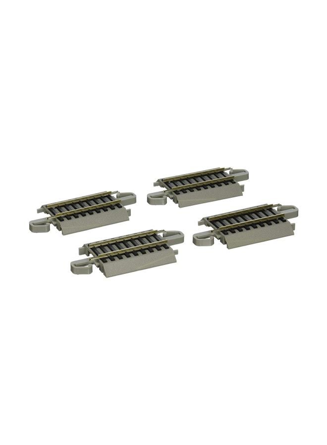 باخمان ترينز - 4-Piece Snap-Fit E-Z Straight Track 44514 - Image 1
