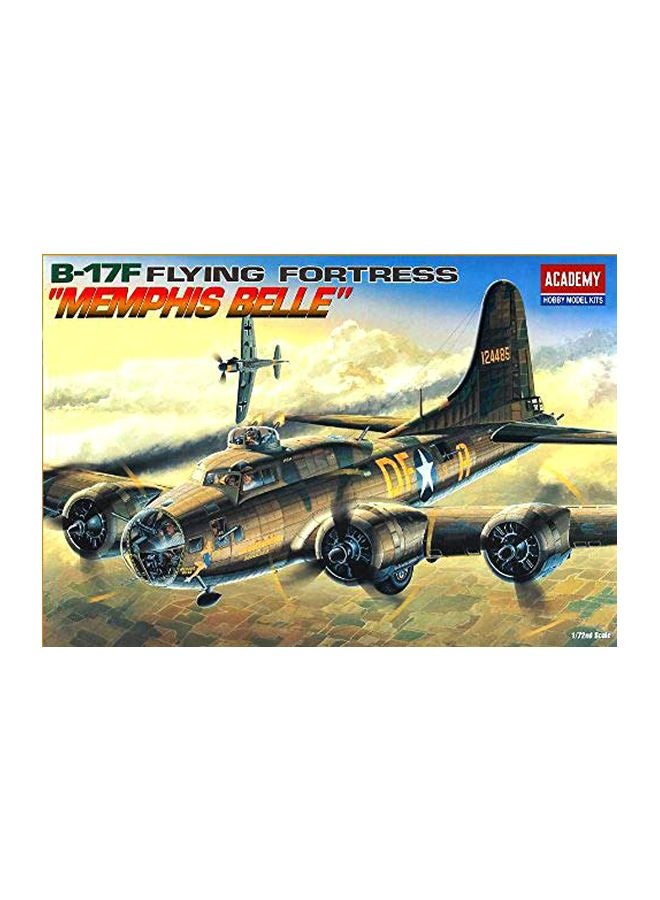 أكاديمي مودلز مجموعة نموذج القلعة الطائرة ممفيس بيل B-17F طراز 2188 17بوصة - Image 3
