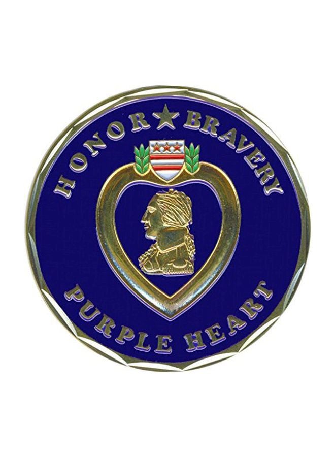 EC Honor Bravery Purple Heart Commemorative Coins - Image 1