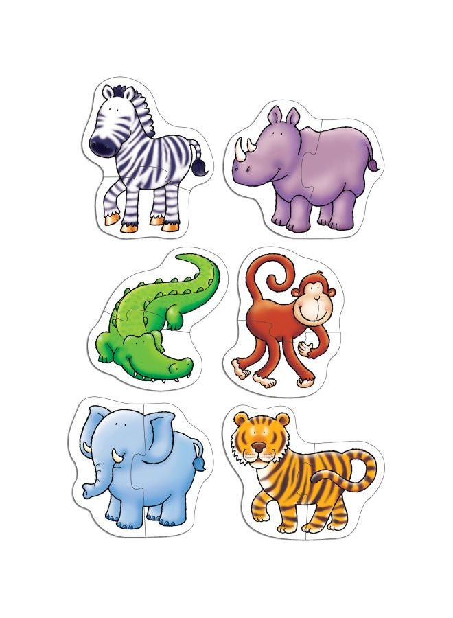 ORCHARD TOYS - 6-Piece Jungle Jigsaw Puzzle Set - Image 1