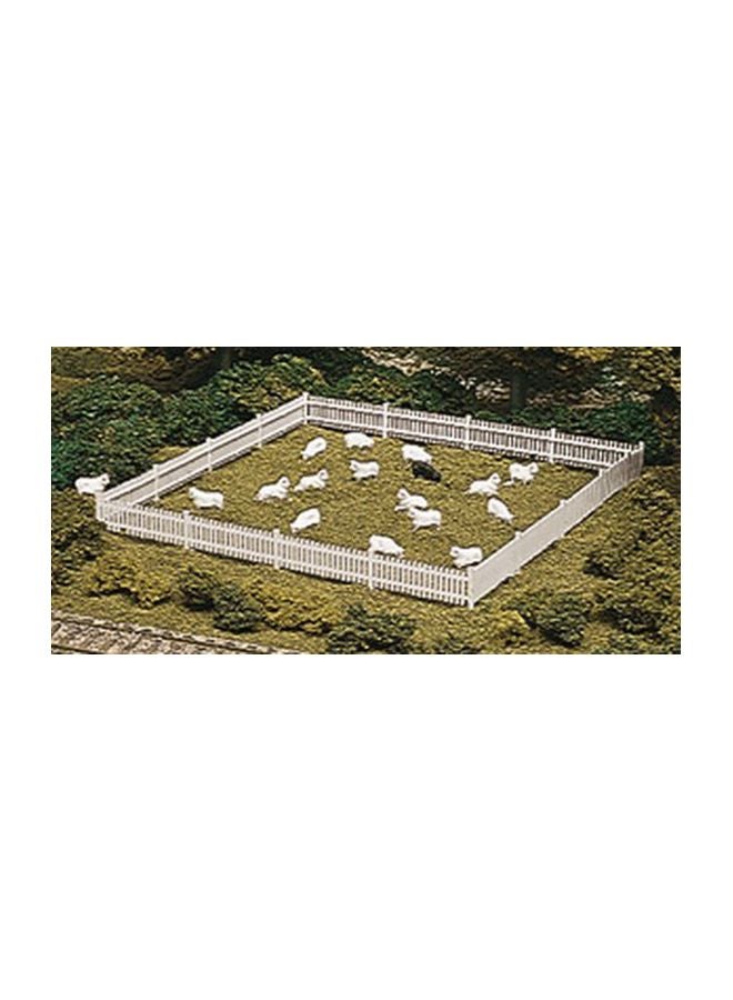ATLAS MODEL - Picket Fence And Gate Model Kit - Image 1