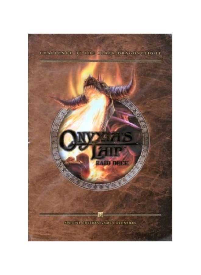 أبير ديك لعبة بطاقات World Of Warcraft Onyxia's Lair Raid طراز 48414 - Image 3