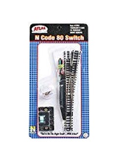 ATLAS MODEL N Code 80 Switch Right Train Track  - Image 2