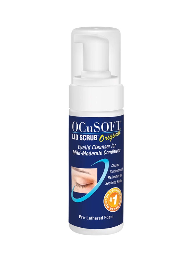 OCuSOFT Lid Scrub Foaming Eyelid Cleanser White