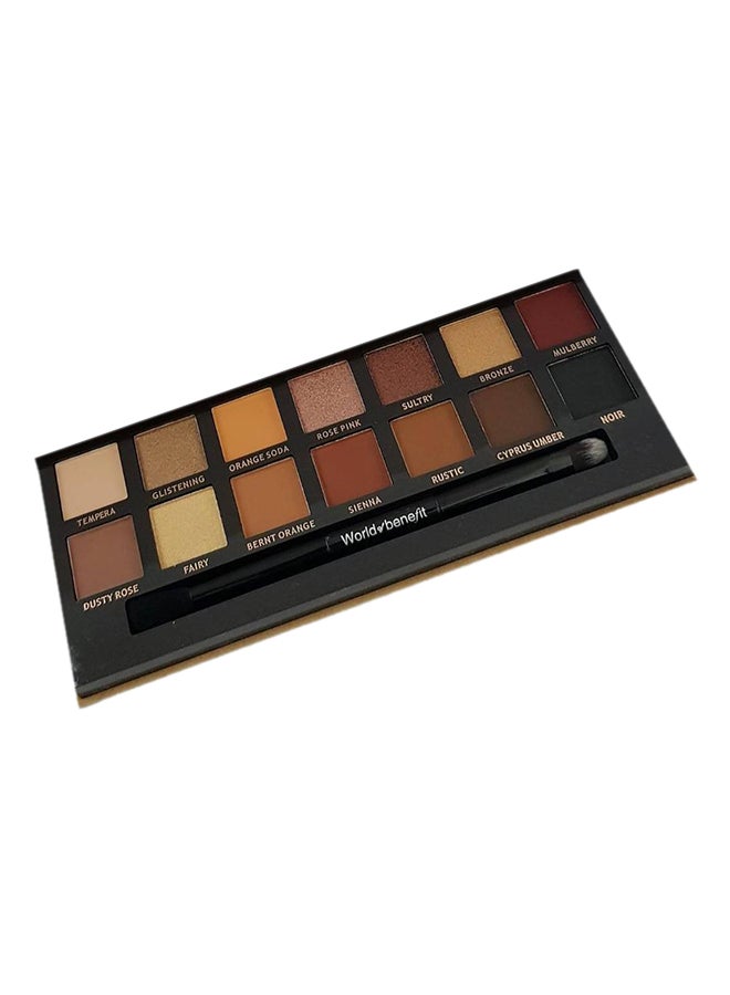 14-Colors Soft Glam Eyeshadow Palette (Packaging May Vary) Multicolour - v1579713888/N33752529A_2