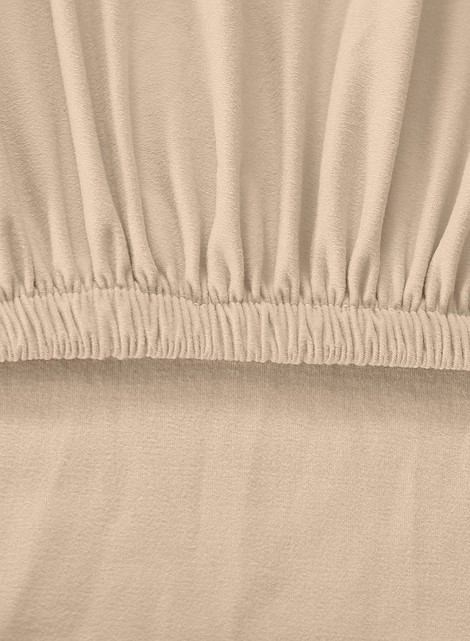 Anti-Slip Soft Sofa Cover Beige 28x5x23cm  - Image 5