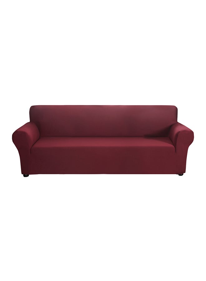 Anti-Slip Soft Sofa Cover Wind Red 28x5x23cm  - Image 1