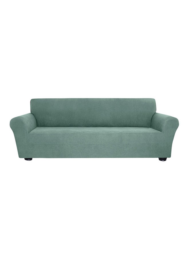 Anti-Slip Soft Sofa Cover Light Green 40x10x31cm - Image 1