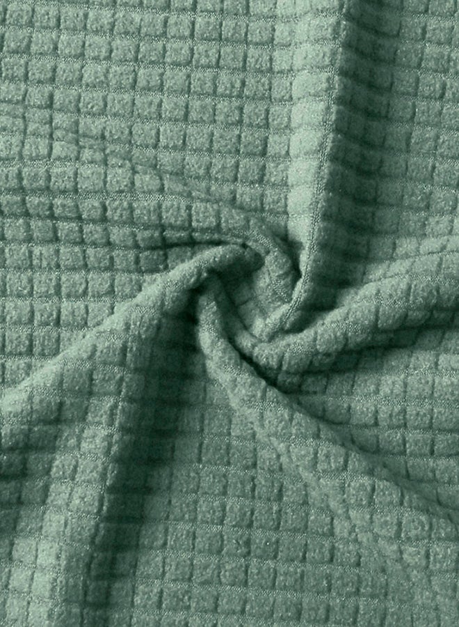Anti-Slip Soft Sofa Cover Light Green 40x10x31cm - Image 4