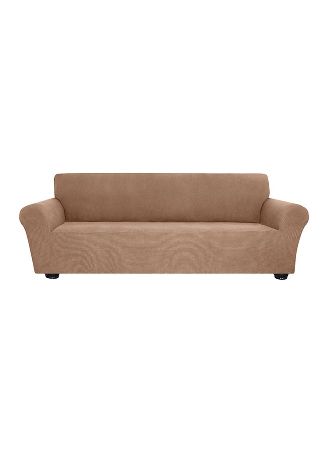 Anti-Slip Soft Sofa Cover Coffee 39x10x31cm - Image 1
