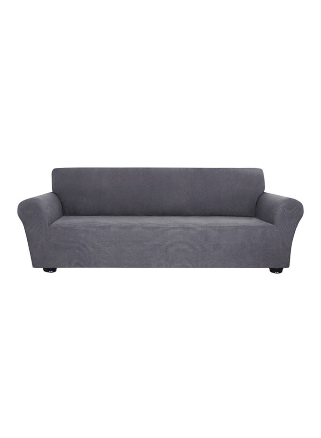 Generic - Anti-Slip Soft Sofa Cover Deep Gray 39x10x31cm - Image 1