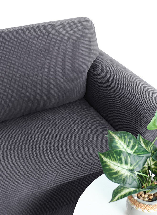 Generic - Anti-Slip Soft Sofa Cover Deep Gray 39x10x31cm - Image 1