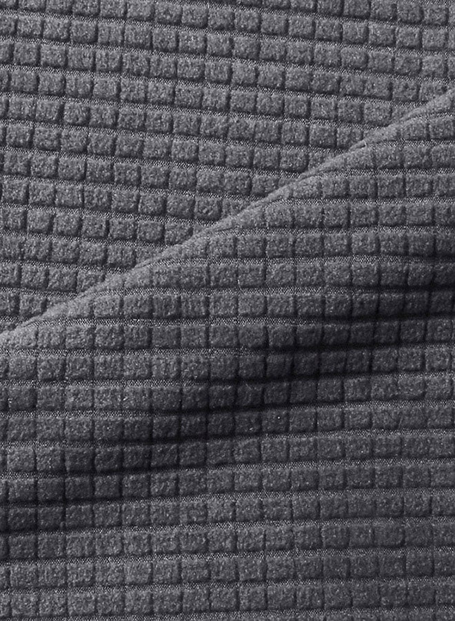 Generic - Anti-Slip Soft Sofa Cover Deep Gray 39x10x31cm - Image 1
