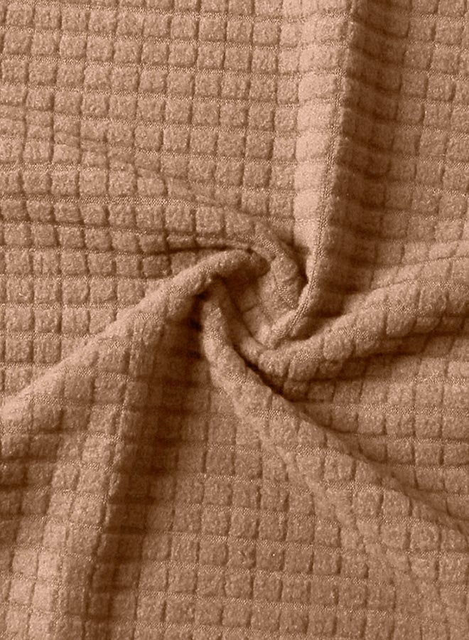 Anti-Slip Soft Sofa Cover Coffee 39x10x31cm - Image 3