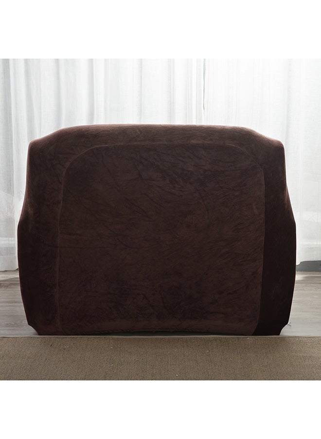 Winter Warm Sofa Cover Coffee 40x15x30cm - Image 3
