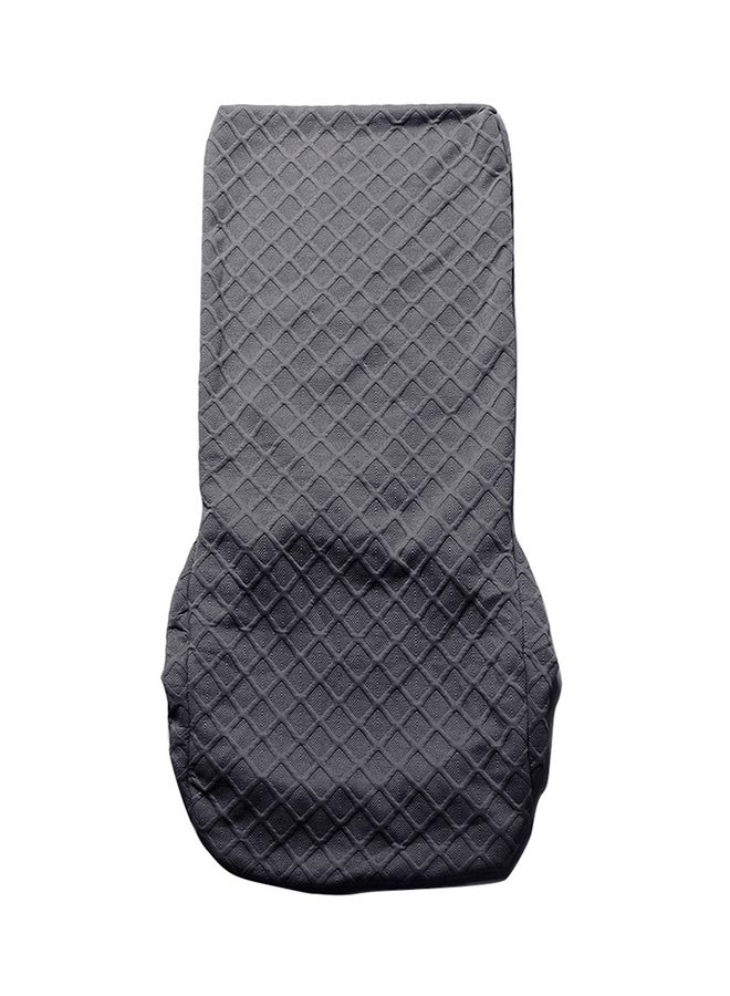 Generic Stretchable Dining Chair Slipcover Deep Gray 12X1X12centimeter  - Image 1