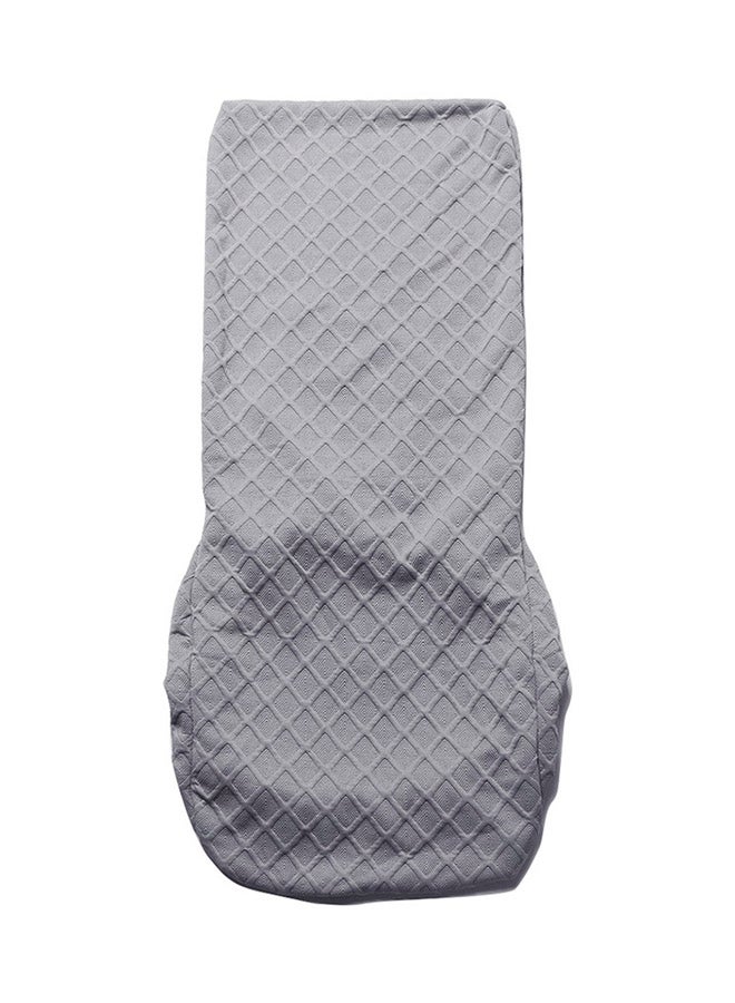 غطاء قابل للتمدد لكرسي مائدة الطعام رمادي فاتح 12X1X12Ø³Ù†ØªÙŠÙ…ØªØ± - Image 1