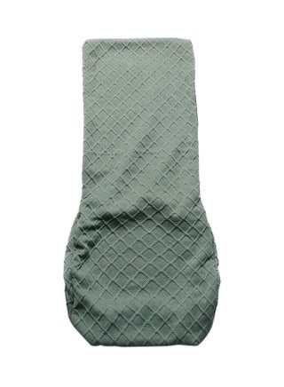 Stretchable Dining Chair Slipcover Deep Green 12X1X12centimeter - v1579720262/N33824302A_1