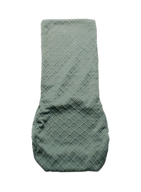 Stretchable Dining Chair Slipcover Deep Green 12X1X12centimeter