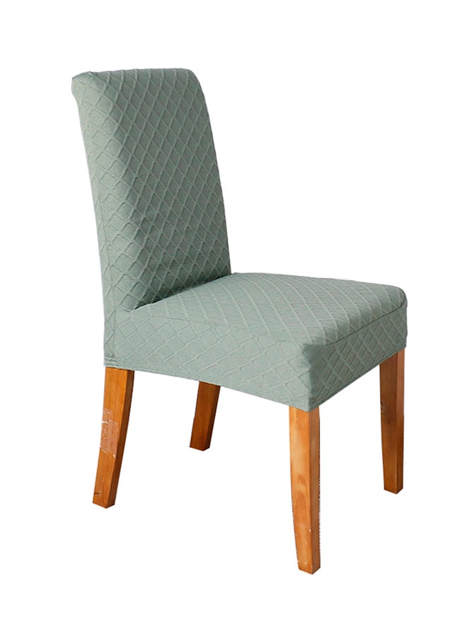 Generic Stretchable Dining Chair Slipcover Deep Green 12X1X12centimeter  - Image 2