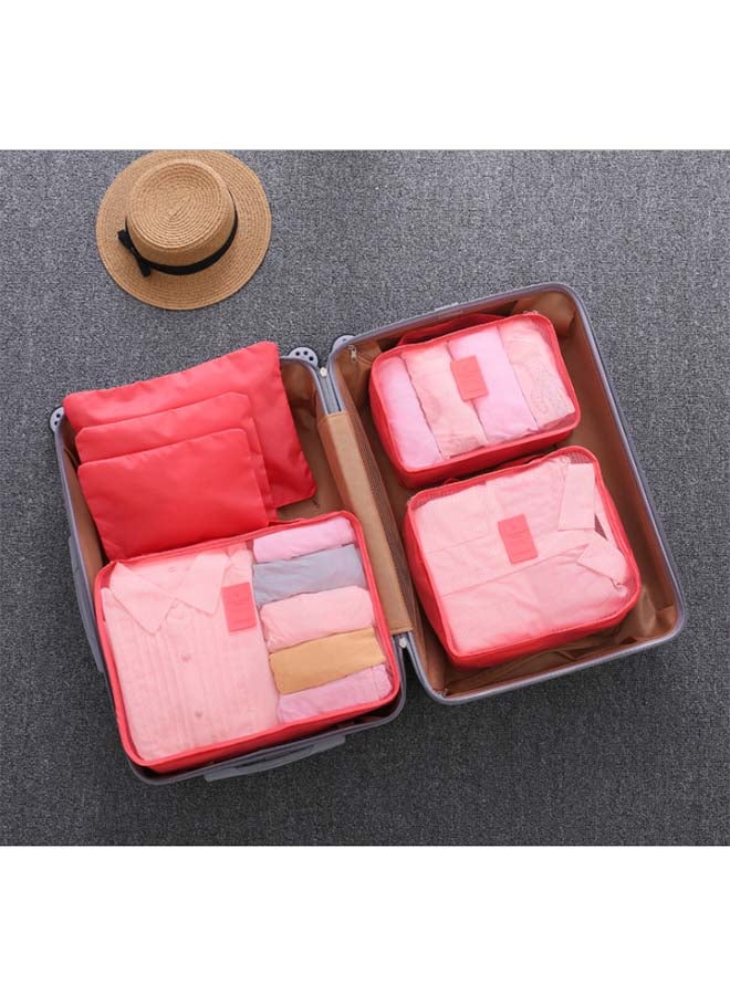 TRAVEL 6-Piece Outdoor Traveling Household Clothing Storage Bag Set Multicolour Medium  - Image 3