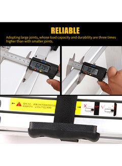 Generic Portable Multi-Use Extension Telescopic Ladder Silver 3.2meter  - Image 4