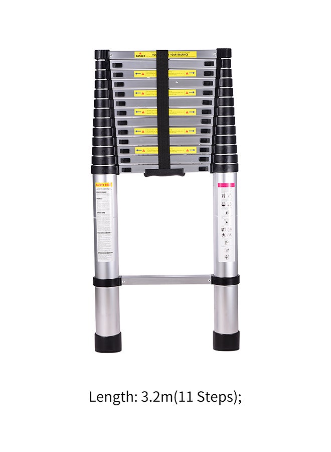 Generic - Portable Multi-Use Extension Telescopic Ladder Silver 2.9meter - Image 1