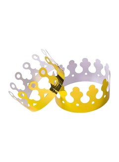 RINCO Pack Of 12 Foil King Crown  - Image 1