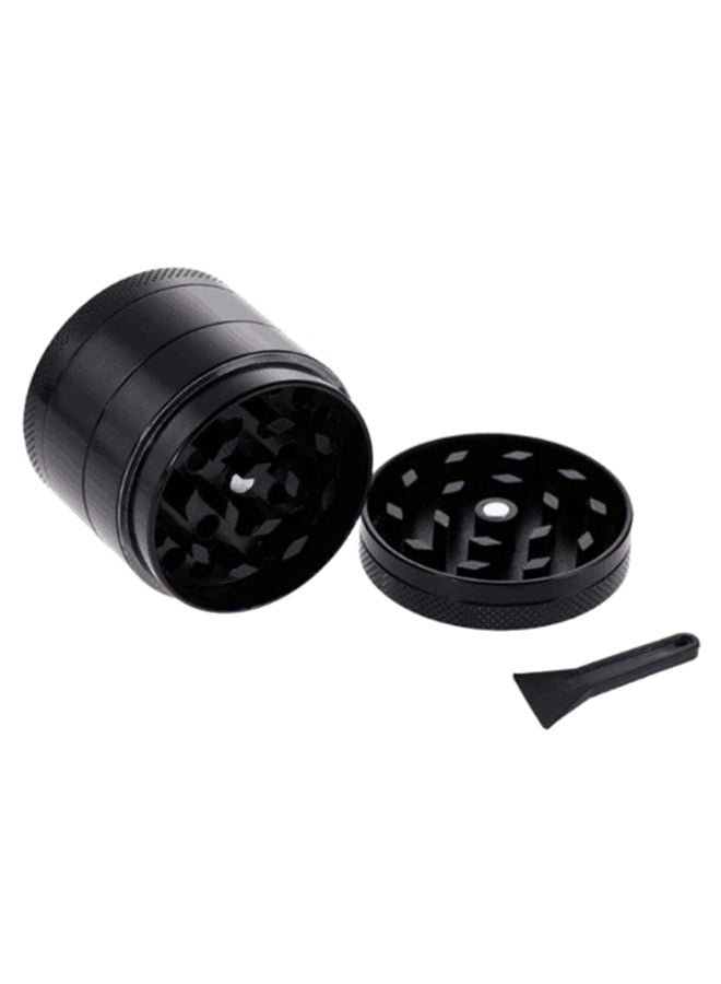 Small Mini Herb Spice Grinder Black 