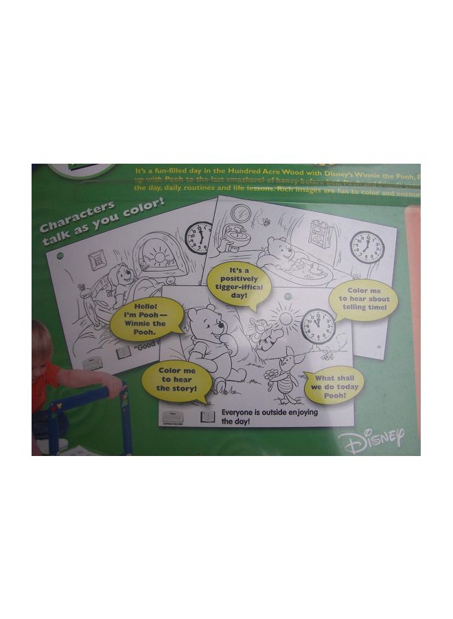 LeapFrog Imagination Desk Interactive Color-And-Learn Book And Cartridge Game 3552644 Green/White/Orange - Image 2
