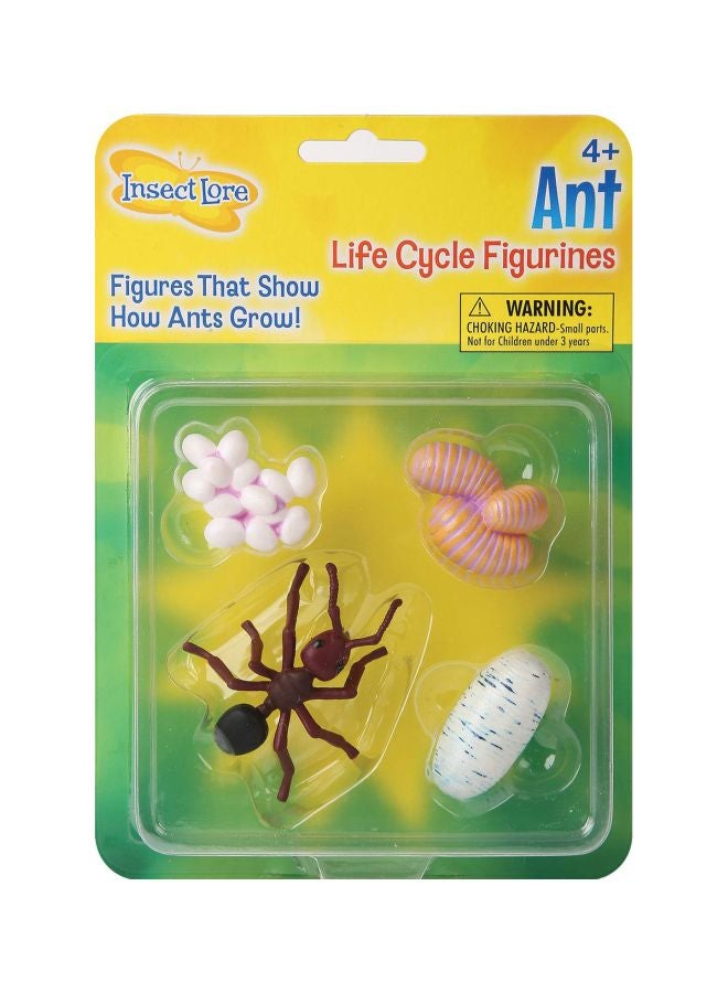 Insect Lore 4-Piece Ant Life Cycle Figurines 06110 - Image 1