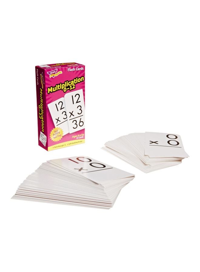 Trend 91-Piece Math Flash Cards T-53105 - Image 1