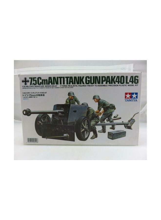 Tamiya Models German Pak 40/L46 ATG Model Kit TAM35047 6.9inch  - Image 2